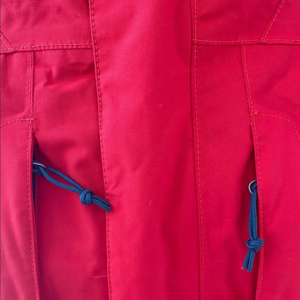 The North Face Mens XL jacket red dry vent windbreaker rain jacket granola